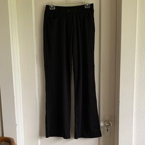 Vangull Black Pull-On Stretch Pants Size Large